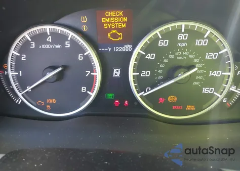 2015 Acura Rdx z USA, uszkodzony, nr VIN 5J8TB4H31FL024961